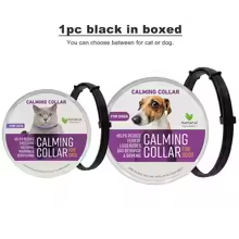 Collier apaisant pour animaux de compagnie – Soulagement de l'anxiété réglable pour chiens et chats