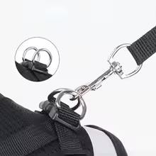 Harnais en maille pour animaux de compagnie avec laisse – Confortable et réglable pour chiens et chats
