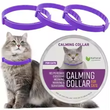 Collier apaisant pour animaux de compagnie – Soulagement de l'anxiété réglable pour chiens et chats